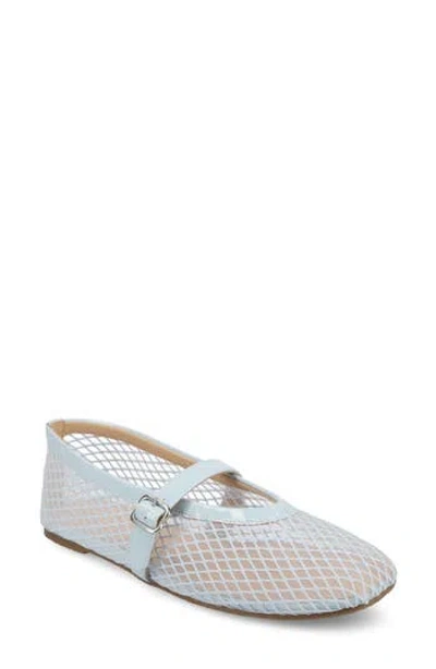 JOURNEE COLLECTION JOURNEE COLLECTION CASHA MESH MARY JANE FLAT