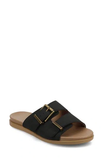 JOURNEE COLLECTION JOURNEE COLLECTION COSETTE BUCKLE SLIDE SANDAL