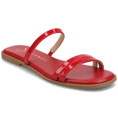 JOURNEE COLLECTION JOURNEE WOMEN'S BRISA FLAT SANDALS