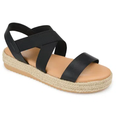 JOURNEE COLLECTION JOURNEE WOMEN'S CAROLINE ESPADRILLE SANDALS