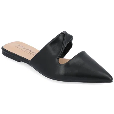 JOURNEE COLLECTION JOURNEE WOMEN'S ENNISS MULE FLATS