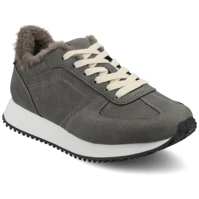 JOURNEE COLLECTION JOURNEE WOMEN'S FLOW CASUAL SNEAKERS