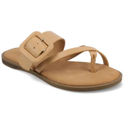 JOURNEE COLLECTION JOURNEE WOMEN'S LAYRA FLAT SANDALS