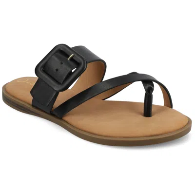JOURNEE COLLECTION JOURNEE WOMEN'S LAYRA FLAT SANDALS
