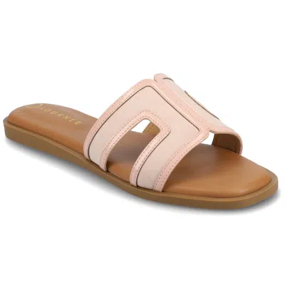 JOURNEE COLLECTION JOURNEE WOMEN'S PRIMAH FLAT SANDALS