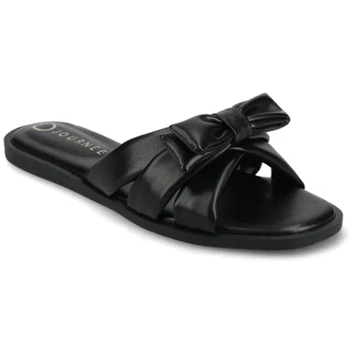 JOURNEE COLLECTION JOURNEE WOMEN'S PRYLIN FLAT SANDALS