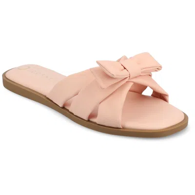 JOURNEE COLLECTION JOURNEE WOMEN'S PRYLIN FLAT SANDALS