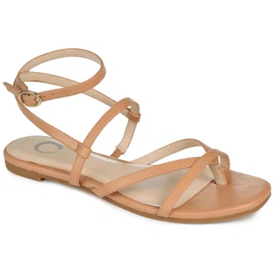 JOURNEE COLLECTION JOURNEE WOMEN'S SERISSA FLAT SANDALS