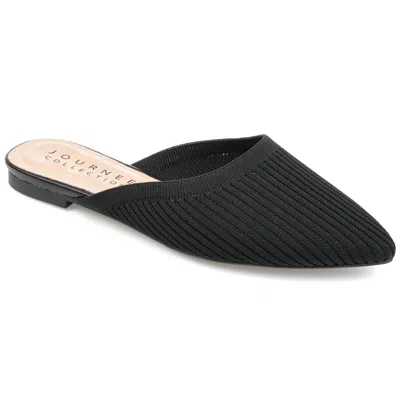 JOURNEE COLLECTION JOURNEE WOMEN'S WIDE WIDTH ANIEE MULE FLATS
