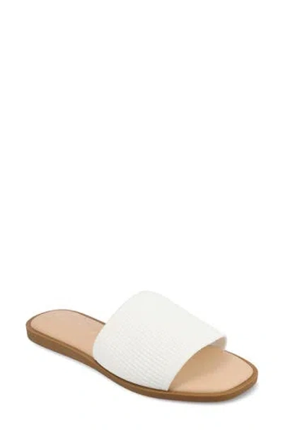 JOURNEE COLLECTION JOURNEE COLLECTION PRISILLA SLIDE SANDAL