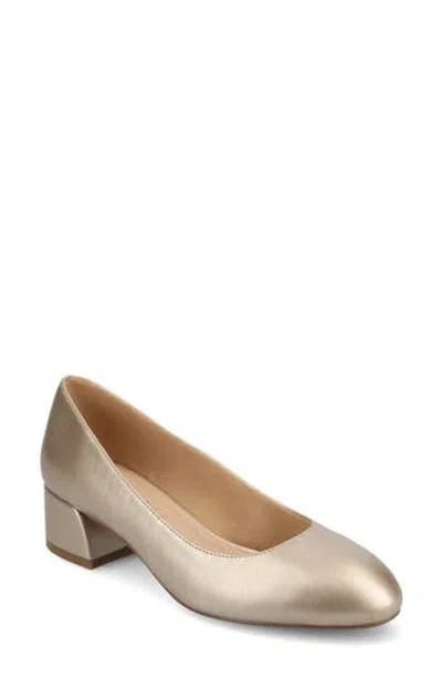 JOURNEE COLLECTION JOURNEE COLLECTION SAARII BLOCK HEEL PUMP