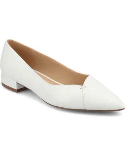 JOURNEE COLLECTION WOMEN'S CARMIN POINTED TOE FLATS