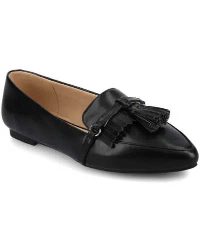 JOURNEE COLLECTION WOMEN'S JANNAH POINTED TOE FLATS