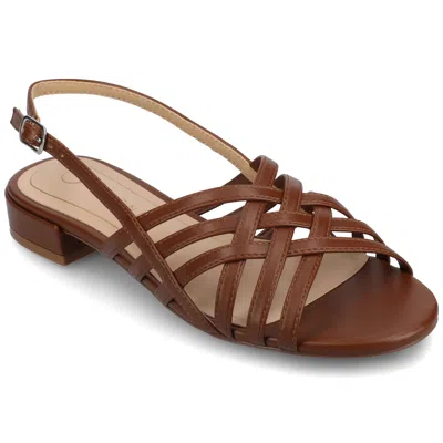 JOURNEE WOMEN'S CASSANDRA FLAT SANDALS