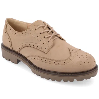 JOURNEE WOMEN'S MEDIUM AND WIDE WIDTH CLAUDIYA OXFORD
