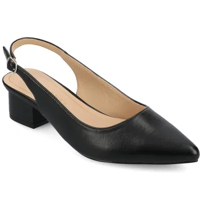 JOURNEE WOMEN'S SYLVIA MEDIUM AND WIDE WIDTH PUMPS