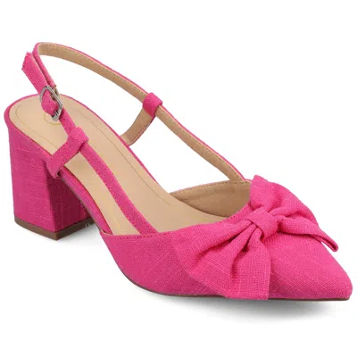 JOURNEE WOMEN'S TAILYNN MEDIUM AND WIDE WIDTH PUMPS