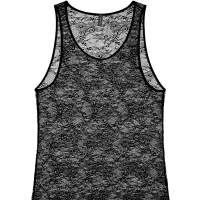 JOURNELLE BLACK SAPNA MENS TANK NOIR