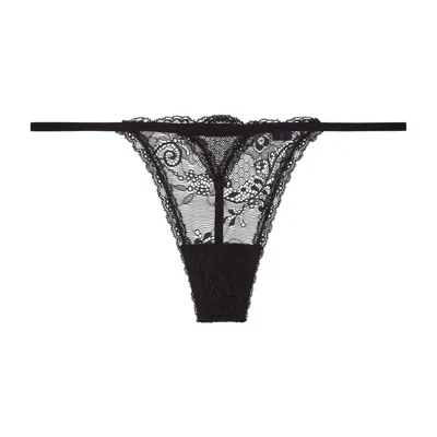 JOURNELLE WOMEN'S BLACK SAPNA G-STRING NOIR