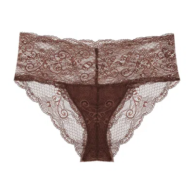 JOURNELLE WOMEN'S BROWN SAPNA HIPSTER CHOCOLAT