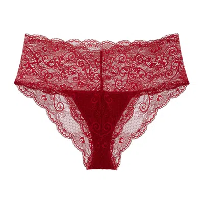 JOURNELLE WOMEN'S RED SAPNA HIPSTER CLARET