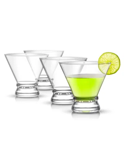 JOYJOLT AFINA STEMLESS MARTINI GLASSES