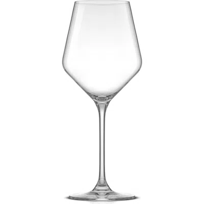 JOYJOLT JOYJOLT LAYLA WHITE SET OF 4 STEMMED WHITE WINE GLASSES
