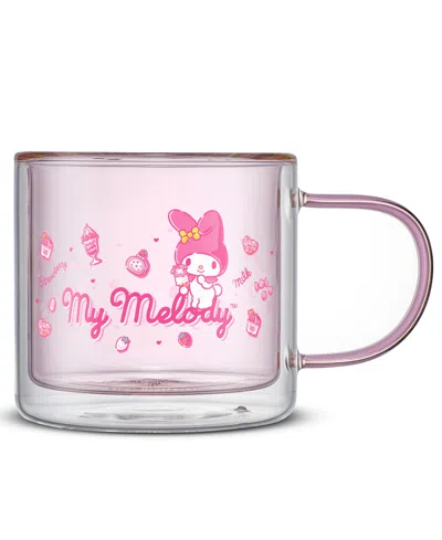 JOYJOLT SANRIO MY MELODY DOUBLE WALL COFFEE MUG