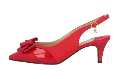 J.RENEE J.RENEÉ PUMPS GABINO RED DAMENSCHUHE ÜBERGRÖSSEN ROT
