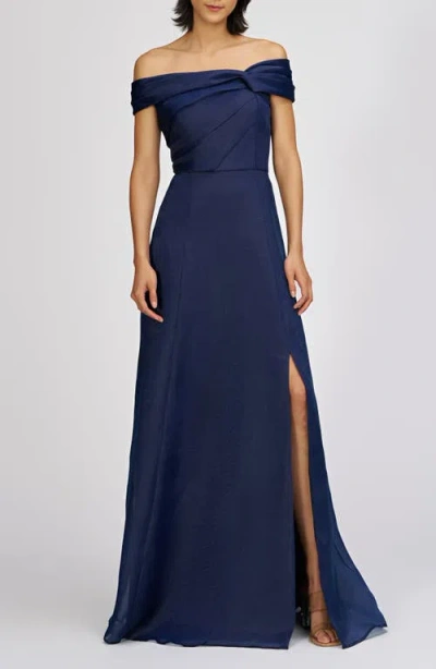 JS COLLECTIONS JS COLLECTIONS ISADORA OFF THE SHOULDER ORGANZA GOWN