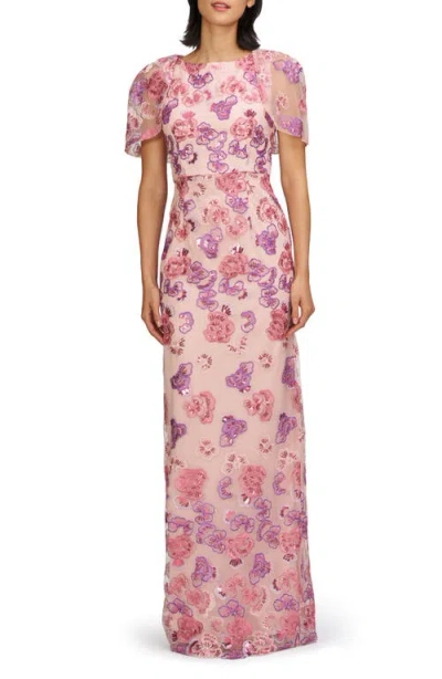 JS COLLECTIONS JS COLLECTIONS TEIGEN SEQUIN COLUMN GOWN