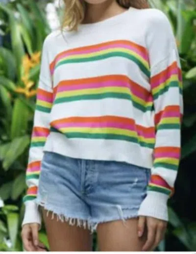 JS71 CAPRI IN MULTI STRIPE