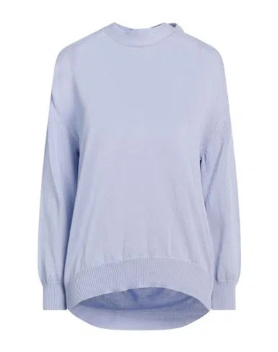 JUCCA JUCCA WOMAN SWEATER LIGHT BLUE SIZE M COTTON
