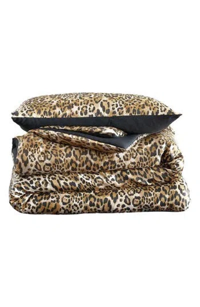 JUICY COUTURE JUICY COUTURE MONICA LEOPARD PRINT COMFORTER SET