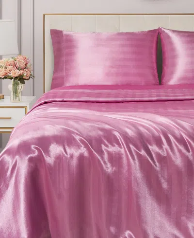 JUICY COUTURE SATIN DAMASK 4-PC. SHEET SET, KING