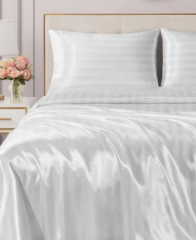 JUICY COUTURE SATIN DAMASK 4-PC. SHEET SET, QUEEN