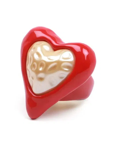JULIETTA HEART-SHAPED RESIN RING
