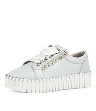 JULIETTE DJANGO & JULIETTE BASSEL WHITE LEATHER SNEAKERS WHITE SOLE WOMENS SHOES