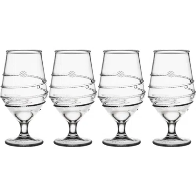 JULISKA JULISKA AMALIA ACRYLIC SET OF 4 GOBLETS