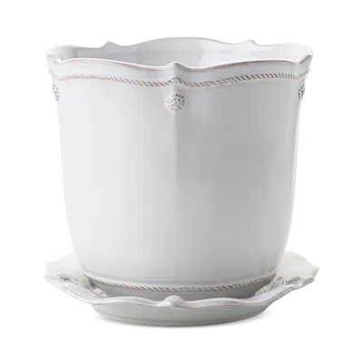 JULISKA BERRY & THREAD 7 PLANTER WITH SAUCER