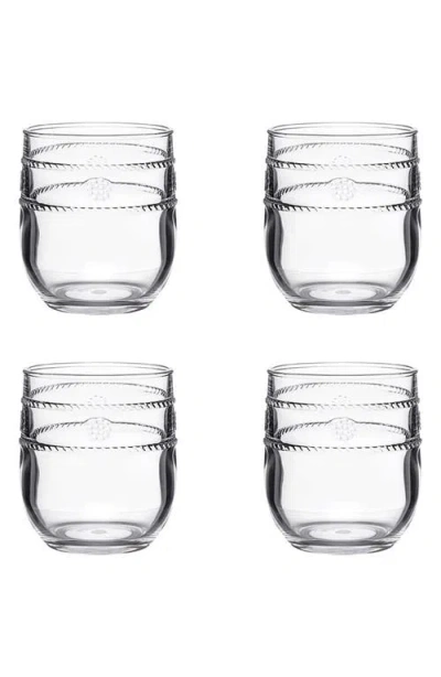 JULISKA JULISKA ISABELLA SET OF 4 ACRYLIC SMALL TUMBLERS