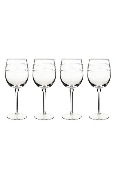 JULISKA JULISKA ISABELLA SET OF 4 ACRYLIC WINE GLASSES