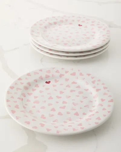 JULISKA LOVE YOU MORE DESSERT/SALAD PLATES, SET OF 4