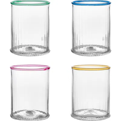 JULISKA JULISKA NELL SET OF 4 DOUBLE OLD FASHION GLASSES