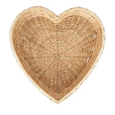 JULISKA PROVENCE RATTAN 16 HEART TRAY