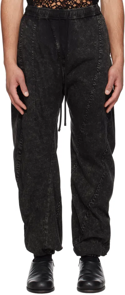 JULIUS BLACK HELLION CURVED TROUSERS