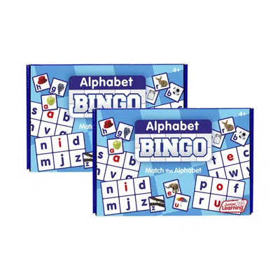 JUNIOR LEARNING ALPHABET BINGO GAME - PACK OF 2