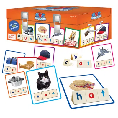 JUNIOR LEARNING CVC TOOLBOX EDUCATIONAL ACTION GAME