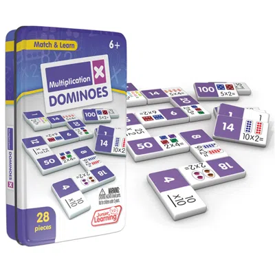 JUNIOR LEARNING MULTIPLICATION DOMINOES - 2 EACH