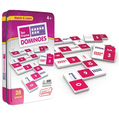 JUNIOR LEARNING TEN FRAMES DOMINOES - 2 EACH